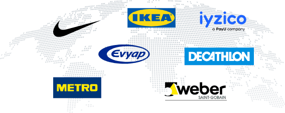 Las empresas del mundo confían en nosotros